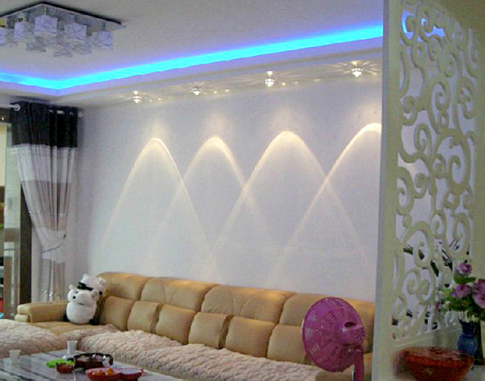 3W Crystal LED Ceiling Lights Restaurant Aisle Wall Lamp Lighting for Home Decoration